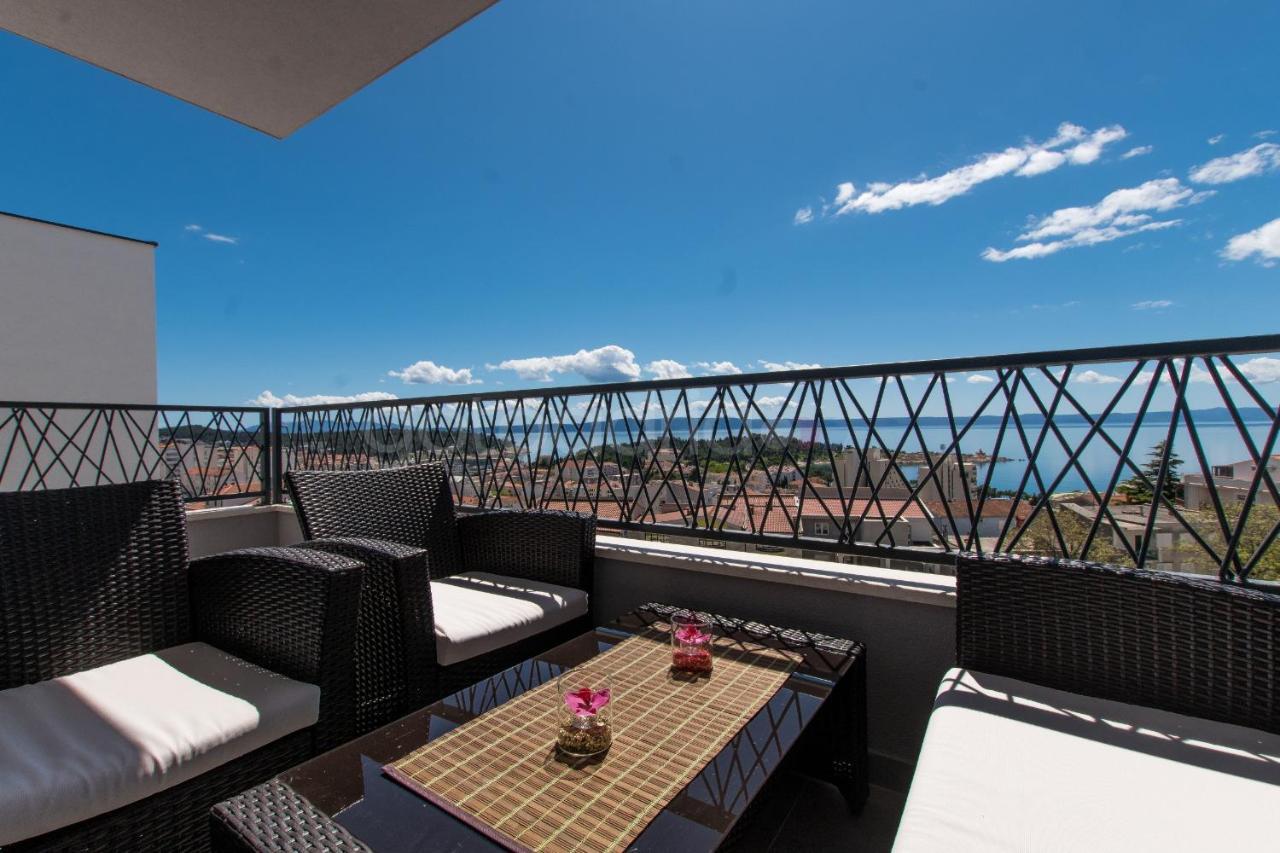 Sea View Apartment Leana Makarska Bagian luar foto