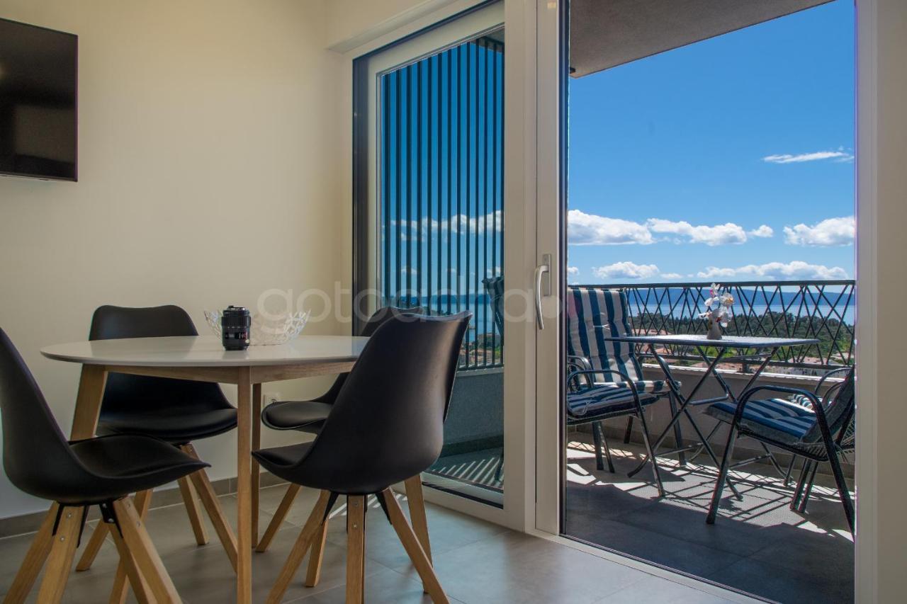Sea View Apartment Leana Makarska Bagian luar foto