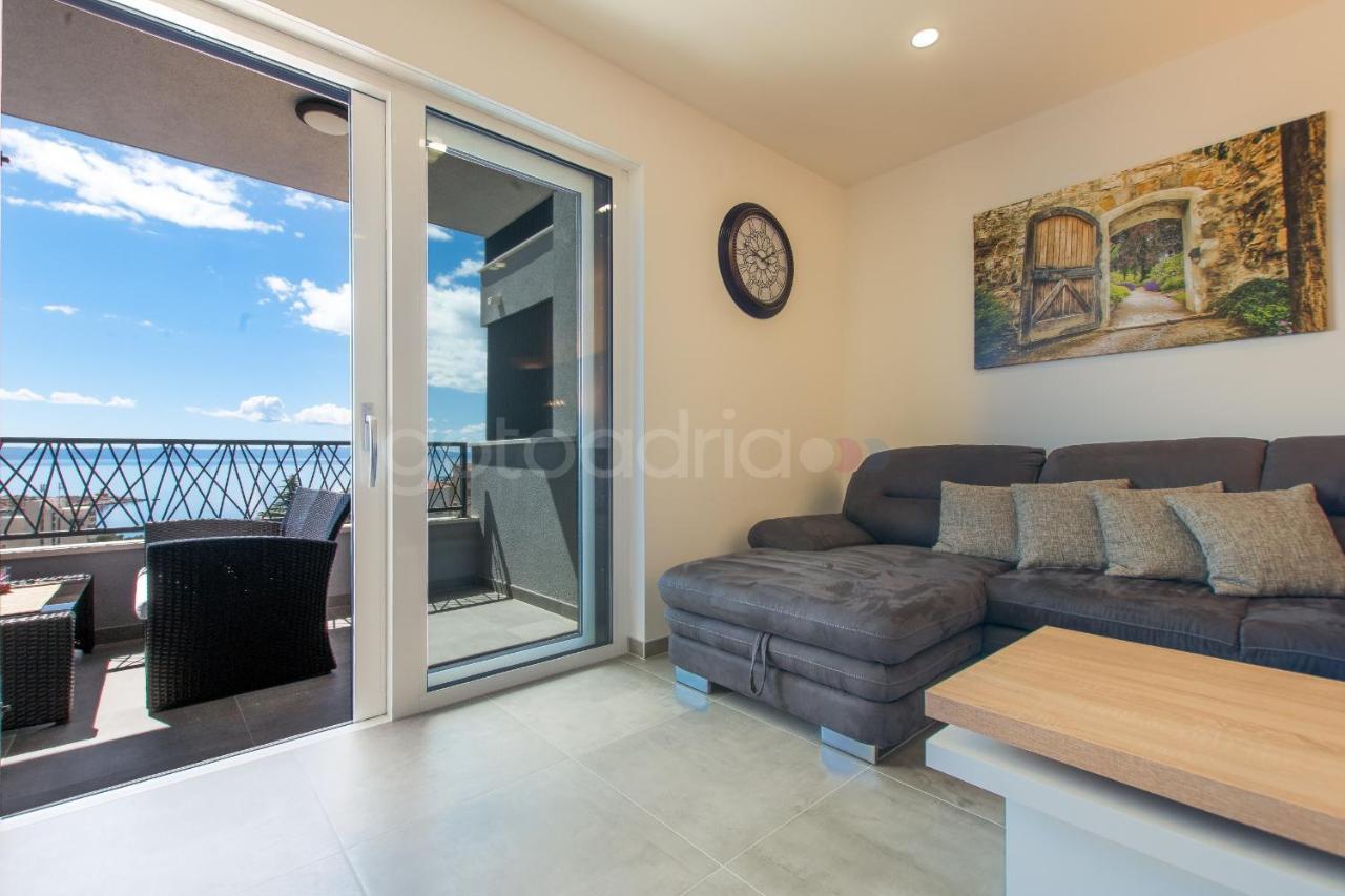 Sea View Apartment Leana Makarska Bagian luar foto